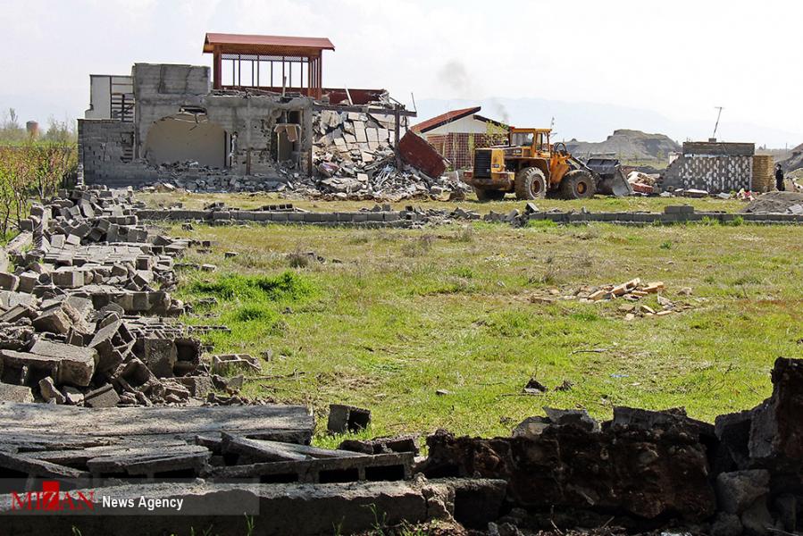 رفع تصرف ۵۷ هکتار از اراضی ملی و منابع طبیعی در شهرستان شیروان