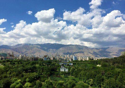 هوای تهران در ۲۳ اردیبهشت پاک شد