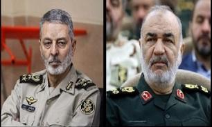 پیام سرلشکر سلامی به سرلشکر موسوی در پی شهادت جمعی از دریادلان ارتش