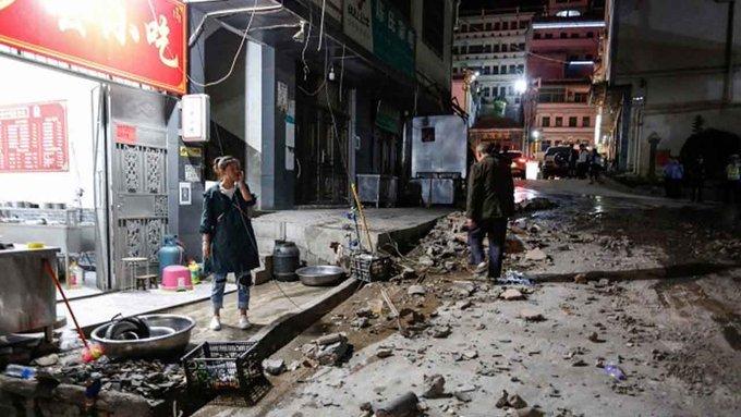 تحولات چین؛ زمین لرزه مرگبار و قرنطینه کامل یک شهر به دلیل بازگشت کرونا