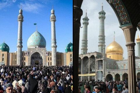 صحن‌های حرم حضرت معصومه (س) و مسجد جمکران پس از ماه رمضان باز می‌شود