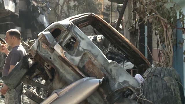 خرابی‌های محل سقوط هواپیمای ایرباس A۳۲۰ پاکستان در کراچی + فیلم