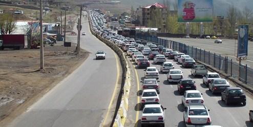 ترافیک نیمه سنگین و روان در محورهای فیروزکوه و هراز