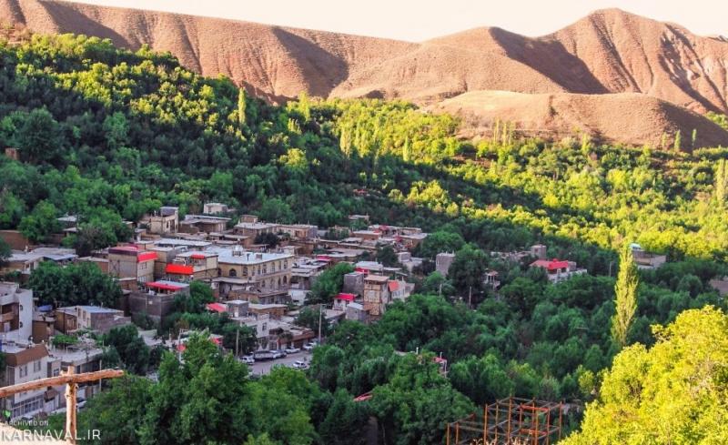  روستای بوژان در شهرستان نیشابور