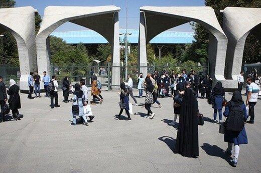 امتحانات مقطع کارشناسی دانشگاه تهران حضوری برگزار می‌شود