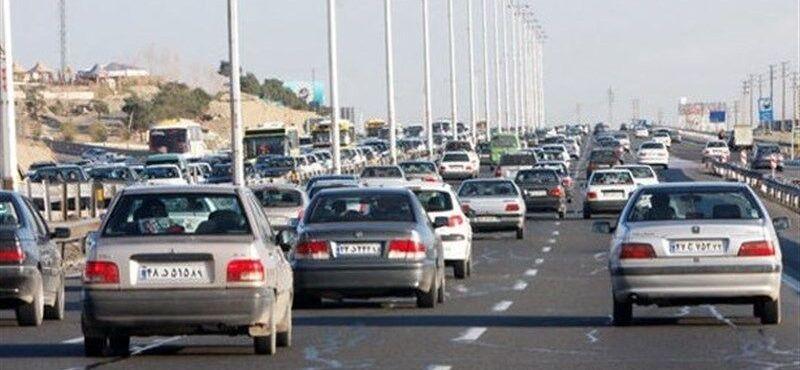 ترافیک نیمه سنگین و سنگین در مسیر‌های ورودی تهران