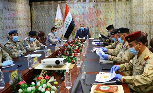 دیدار الکاظمی از مقر فرماندهی عملیات مشترک عراق علیه داعش