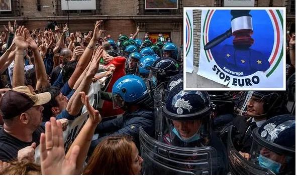 بحران اقتصادی اروپا در پساکرونا؛ تظاهرات چند پایتخت اروپایی را فراگرفت