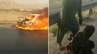 وزارت خارجه افغانستان: حادثه سوختن خودروی مهاجران افغان در یزد را با 'جدیت' پیگیری می‌کنیم