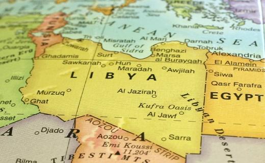 استقرار تجهیزات نظامی مصر در مرز لیبی