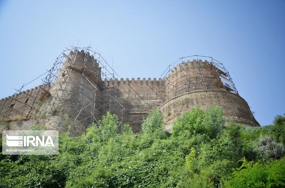 پایان مرمت اضطراری قلعه فلک‌الافلاک خرم‌آباد