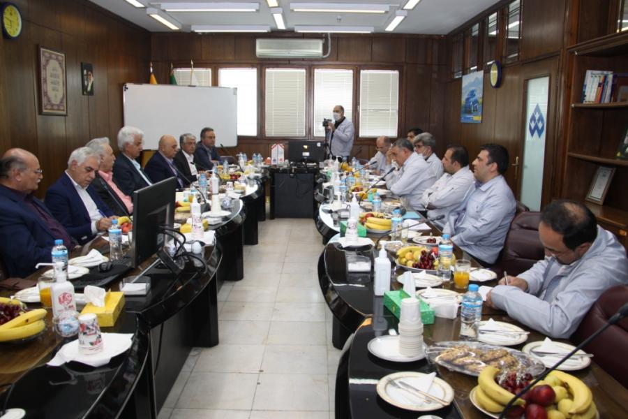 دیدار اعضای انجمن همگن تهران با مدیران سازه گستر