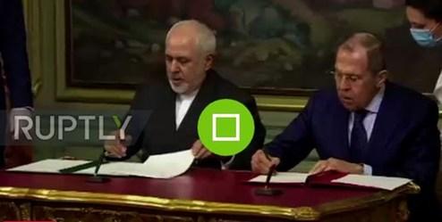 اعلامیه مشترک ایران و روسیه به امضای ظریف و لاوروف رسید