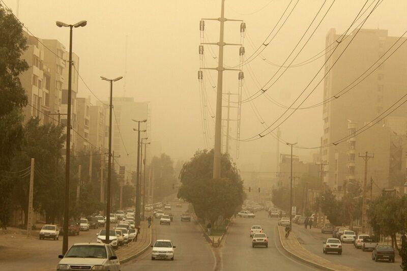هشدار هواشناسی درباره احتمال خیزش گرد و خاک در ۱۱ استان