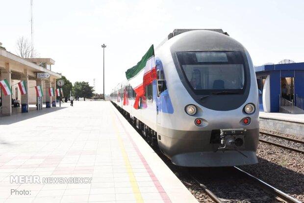 خط دوم راه‌آهن کرج-قزوین افتتاح شد
