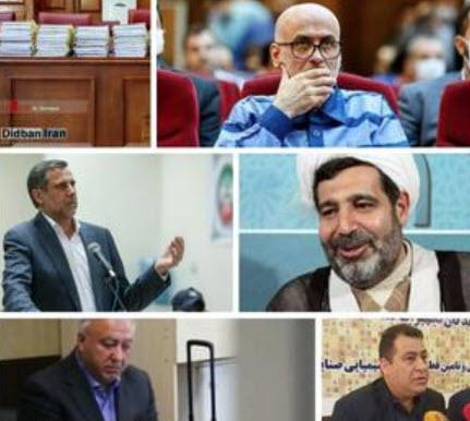   اسامی ۲۲ متهم پرونده باند اکبر طبری و سوابق آنها