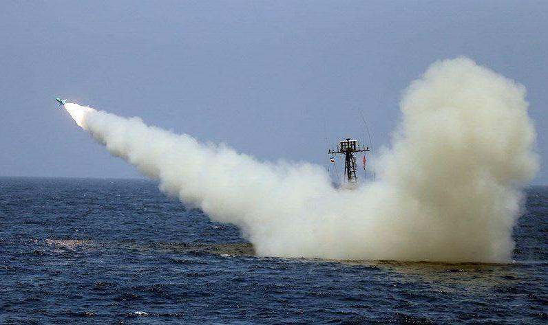 جلوه‌ای از قدرت موشک‌های کروز دریایی برد بلند در تمرین رزم سطحی «شهدای دریادل رمضان»