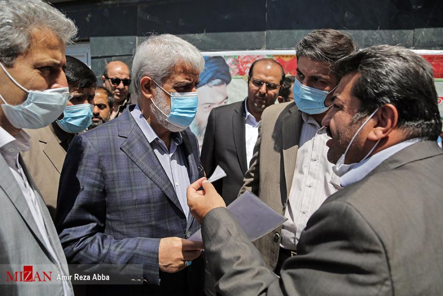 رییس کل دادگستری تهران از شهرک صنعتی نصیرآباد بازدید کرد