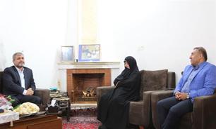 دیدار دادستان تهران با خانواده شهیدان مظفر
