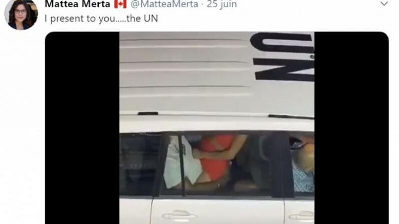 واکنش سازمان ملل به ویدیوی رابطه جنسی کارکنانش در خودرو 
