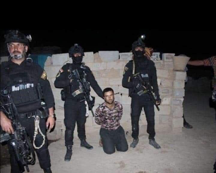 نیروهای عراقی طی عملیاتی ۱۳ عضو کتائب حزب الله (مورد حمایت جمهوری اسلامی) را بازداشت کردند + عکس