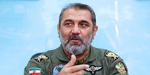 توضیحات فرمانده هوانیروز ارتش درباره خبر سقوط بالگرد در مسیر پروازی شیراز