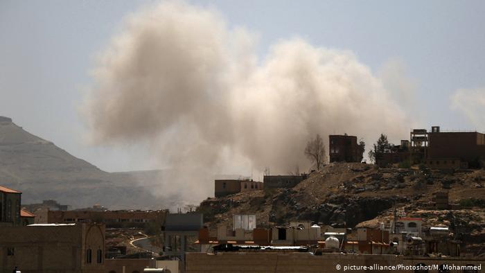 حملات ائتلاف عربستان به چندین شهر تحت کنترل حوثی‌ها در یمن