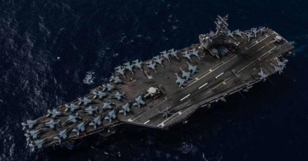 مانور نظامی آمریکا در دریای چین جنوبی