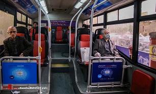 اتوبوسرانی: اکثر مسافران امروز در ناوگان اتوبوسرانی ماسک زدند