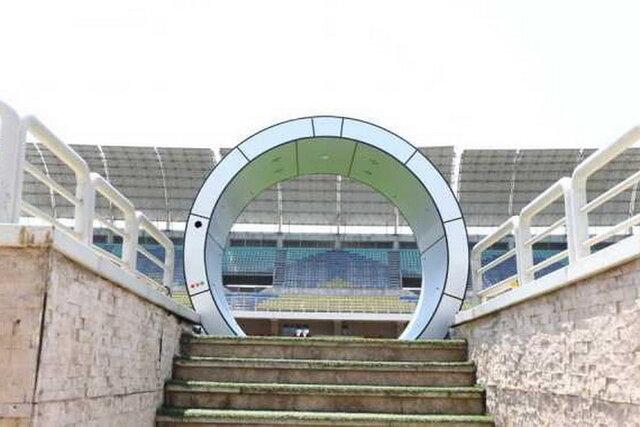 پرسپولیس تونل ضدعفونی ورزشگاه آزادی را قبول نکرد