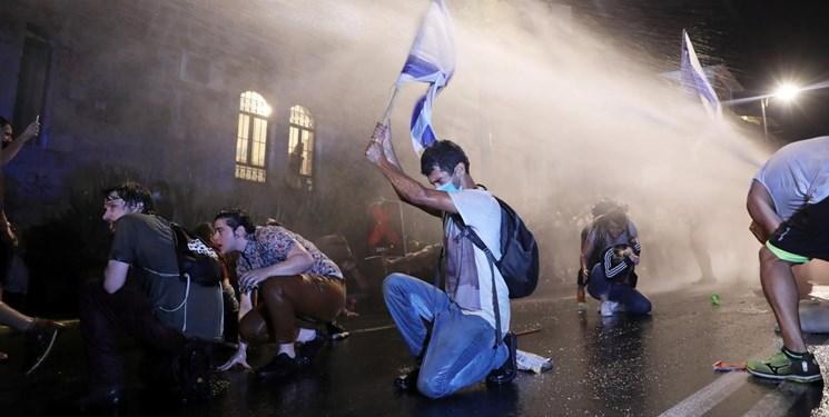 تظاهرات مقابل اقامتگاه نتانیاهو در قدس اشغالی