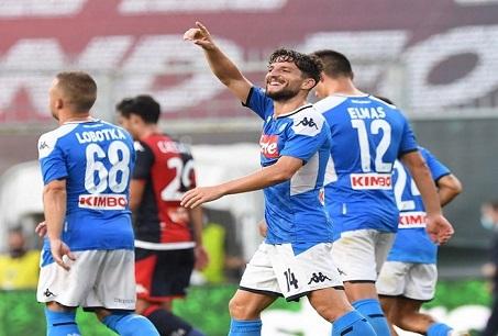 پیروزی سخت ناپولی مقابل اودینزه انتهای جدولی در سن پائولو