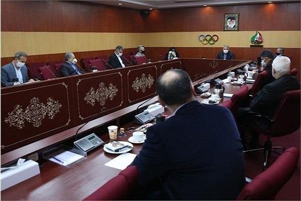 شصت و پنجمین نشست هیئت اجرایی کمیته ملی المپیک برگزار شد