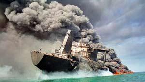 نفتکش آمریکایی بریجتون، چگونه در خلیج فارس منهدم شد؟ + فیلم