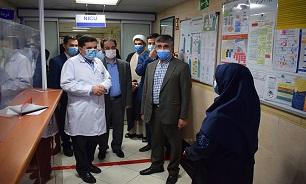 بازدید رییس دانشگاه علوم پزشکی بقیه الله (عج) از بیمارستان نجمیه