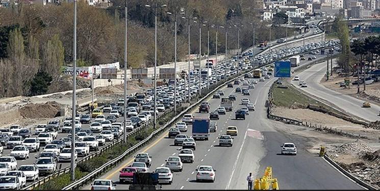 کاهش ترافیک در ورودی کلانشهر تهران