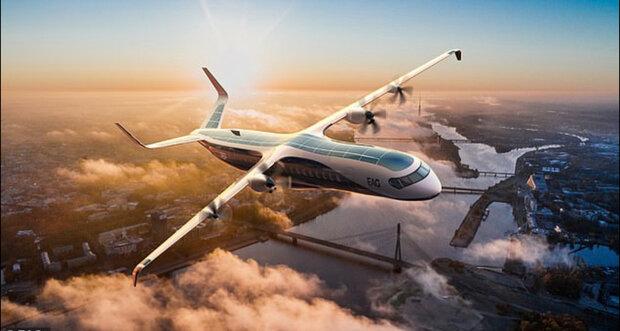 تصاویر طرح اولیه از بزرگترین هواپیمای هیبریدی جهان