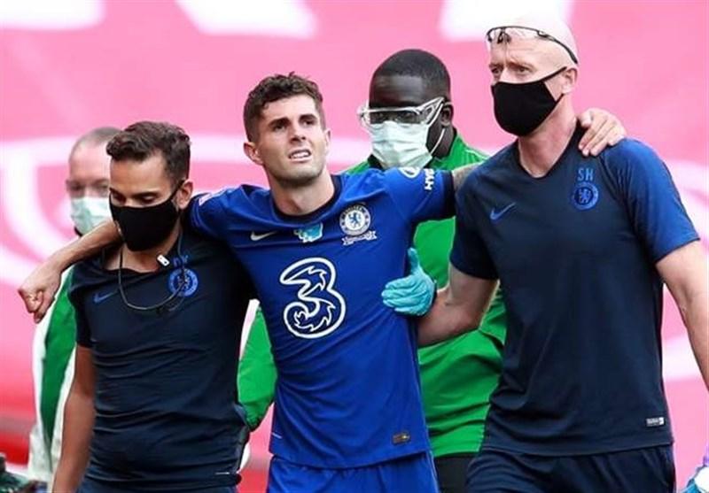 مصدومیت پولیسیچ بعد از رکوردشکنی در فینال جام حذفی انگلیس