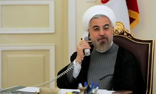 تاکید روحانی بر ضرورت تلاش برای توسعه و تحکیم همه‌جانبه مناسبات تهران–باکو