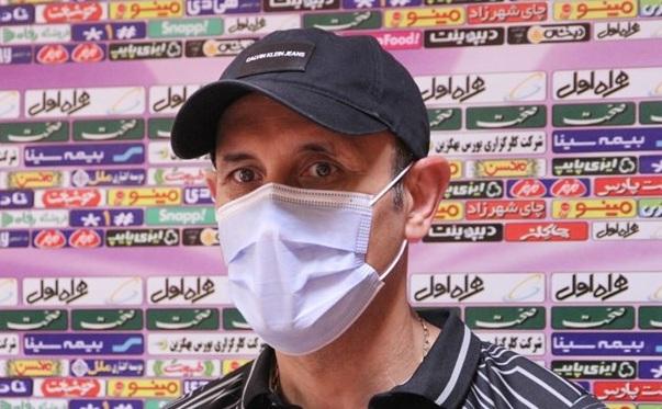 گل‌محمدی در نشست خبری قبل از بازی با نساجی حاضر نشد