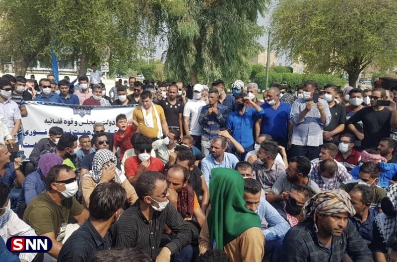 واکنش فعالان دانشجویی خوزستان به بی‌کفایتی مسئولان استان / آقایان! مبادا به غیرتِ نداشته‌تان بر بخورد