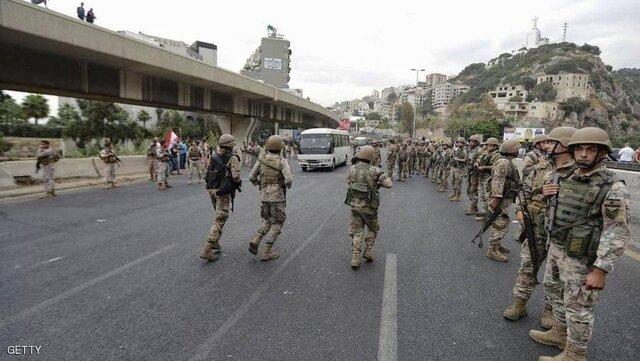 اولین بیانیه ارتش لبنان پس از اعلام حالت فوق العاده