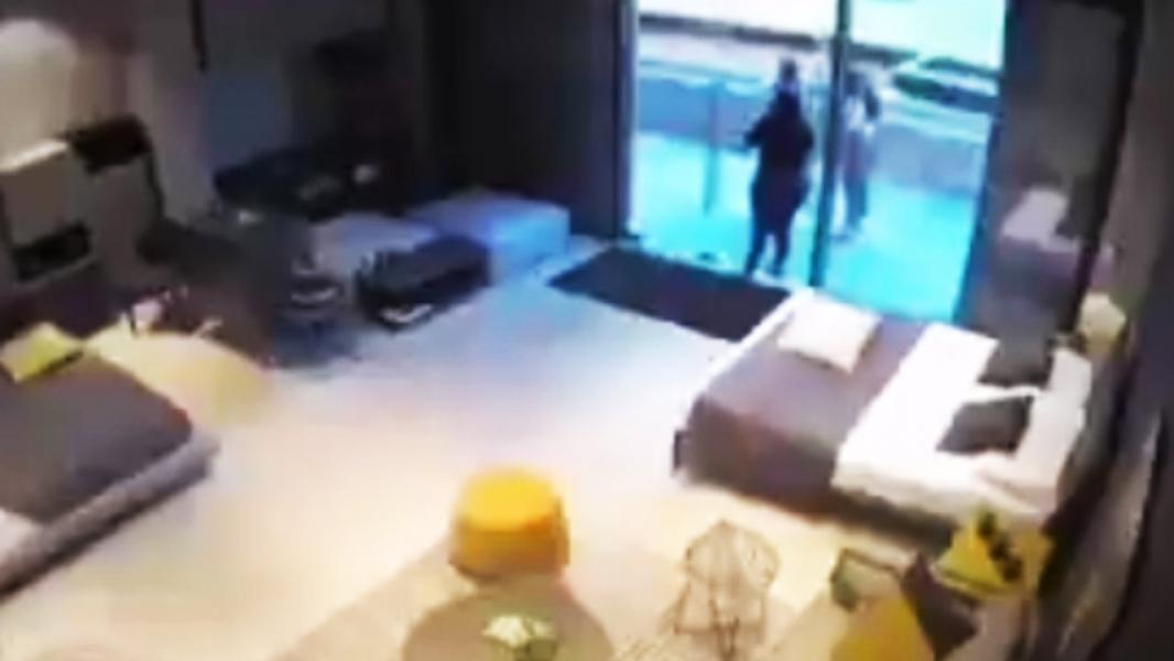 لحظه انفجار وحشتناک بندر بیروت از دوربین مداربسته یک خانه + فیلم