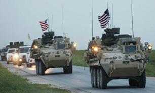 ورود یک کاروان بزرگ نیروهای آمریکایی به سوریه