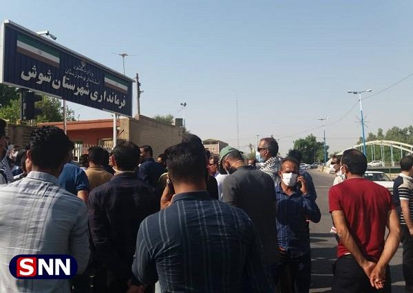 امام جمعه اهواز در پنجاه و پنجمین روز اعتراضات کارگرى هفت تپه + فیلم