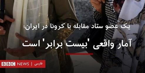 گاف‌های پشت سر هم BBC فارسی درباره کرونا در ایران