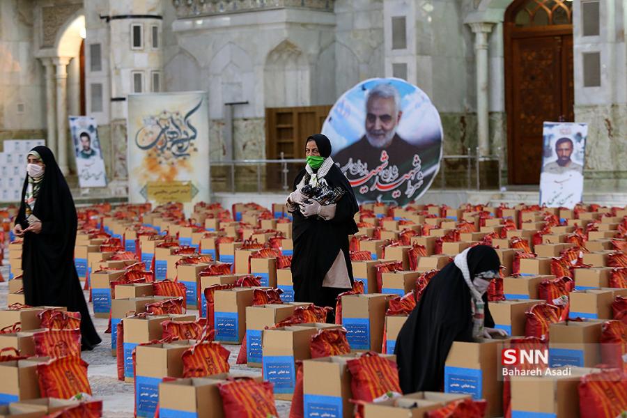 جهادگران قزوینی بسته‌های معیشتی بین نیازمندان توزیع کردند