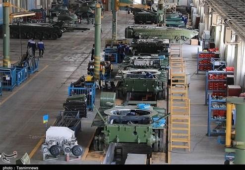 افتتاح خط بهینه سازی تانک‌های نیرو‌های مسلح