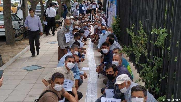 همسان‌سازی دستمزدها؛ تجمع بازنشستگان تامین اجتماعی