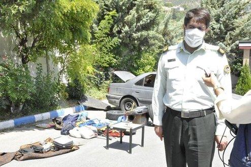 دستگیری ۲ باند سارق لوازم منزل و خودرو در لواسان